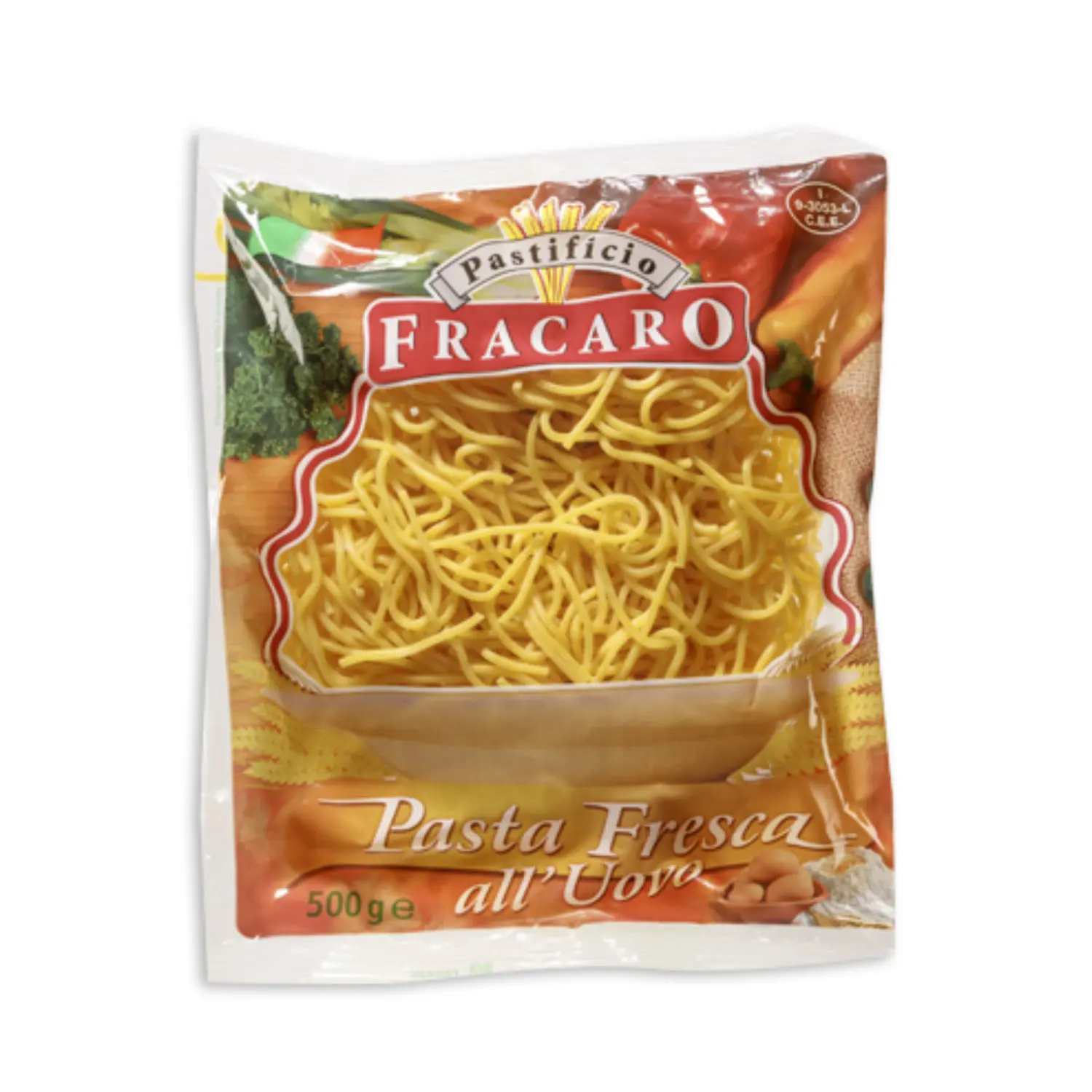 
High Quality Durum Wheat 100% Fresh Spaghetti Alla Chitarra Pasta 500g Egg Pasta 