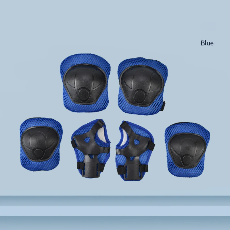 High Quality Workout Accessories Durable 6 Pieces Set Sports Gear Bike Safety Knee and Elbow Guards