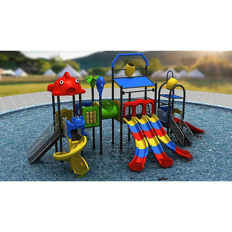 Аттракцион детский парк игры коммерческий класс водные горки товары для бассейна