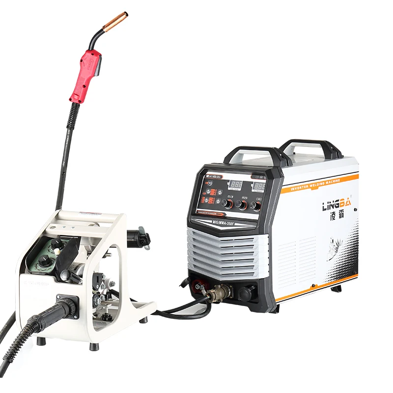 LINGBA 3~220V/380V440V MIG/MMA-350F Igbt Inverter Co2 Mig/Mma/Mig Auto Welder Negotiable