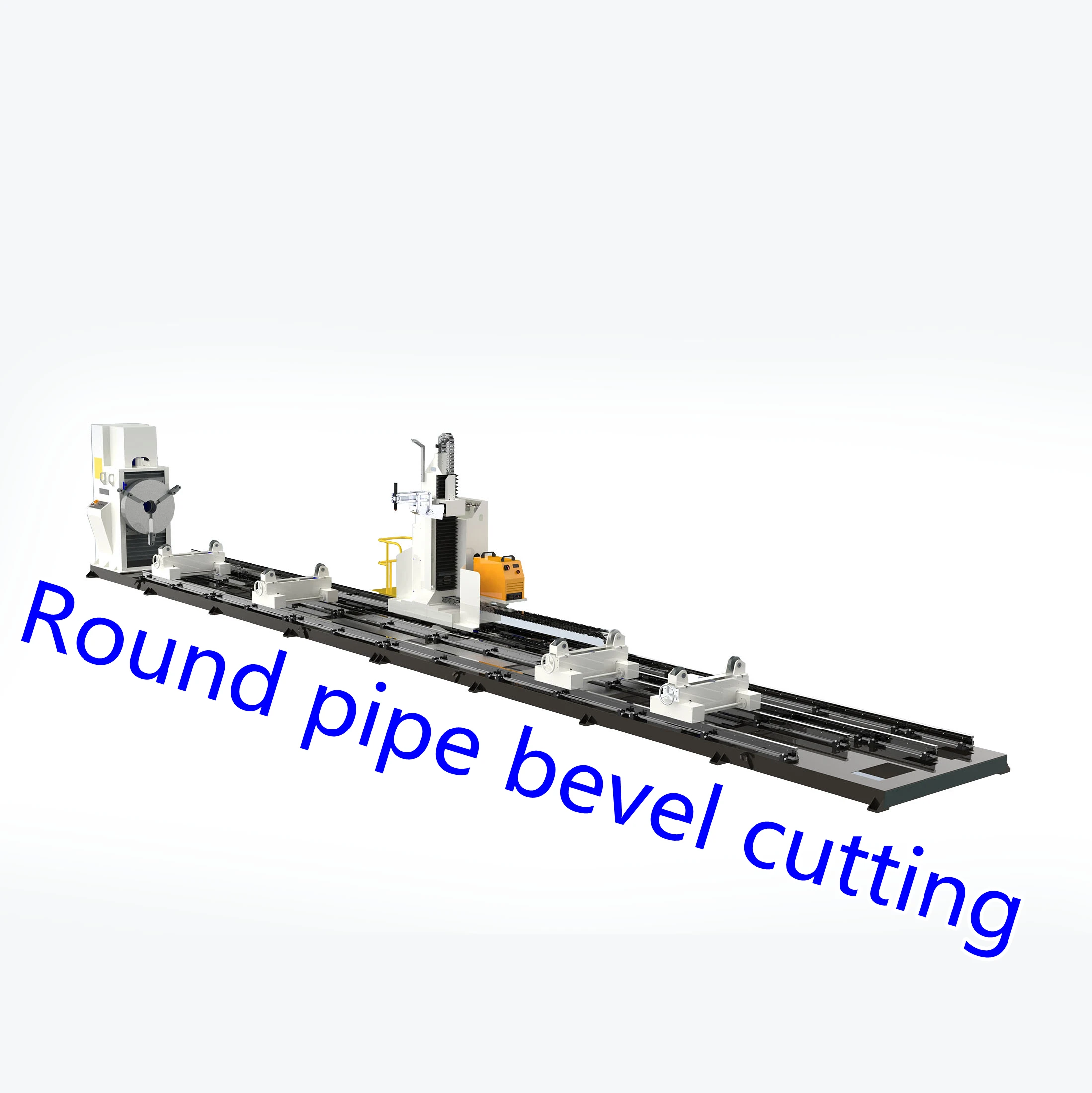 Автоматическая машина для резки просекающей линии, машина для резки профиля фермы, скругленных труб