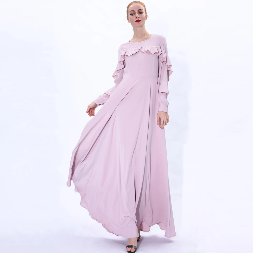  Мусульманская Мода abaya Дубай хиджаб платье для женщин турецкие арабские платья мусульманская одежда 2021