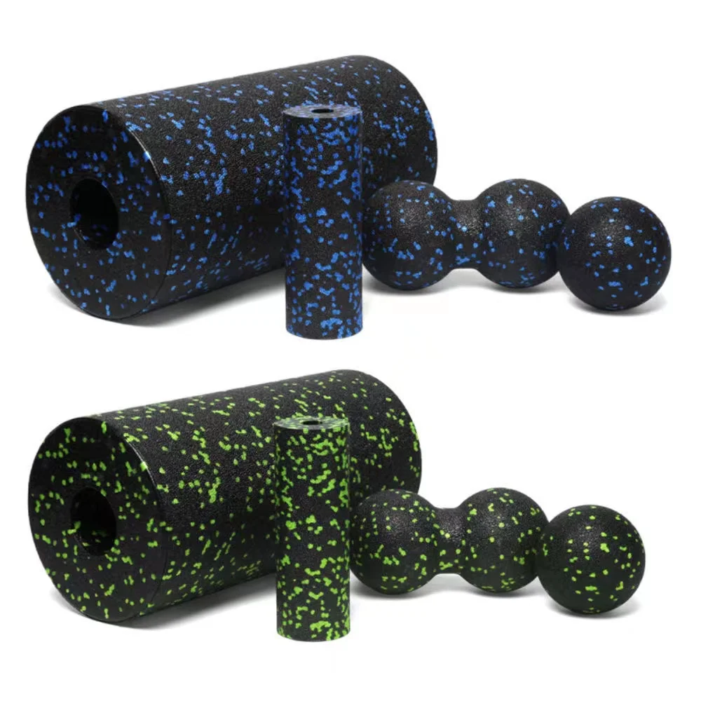 NQ SPORTS Wholesale Customised Logo epp Medical Rehabilitation Yoga Fitness High Density Massage Roller Massage Ball Set