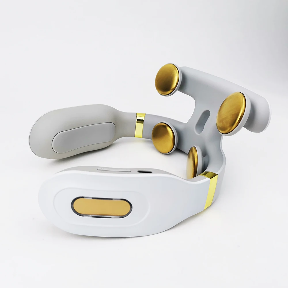 2020 New Hands-free Automatic  Portable Car Physiotherapy Magnetic Neck Vibrating Massager