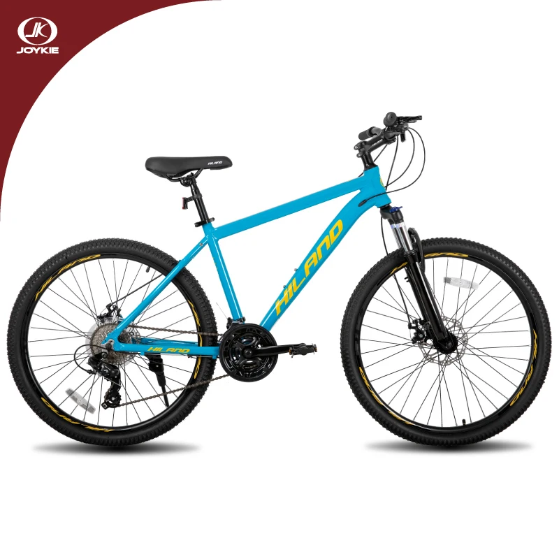 JOYKIE custom adult red disc brake hard tail bike aro 26 mtb mountain bike with 24 speed
