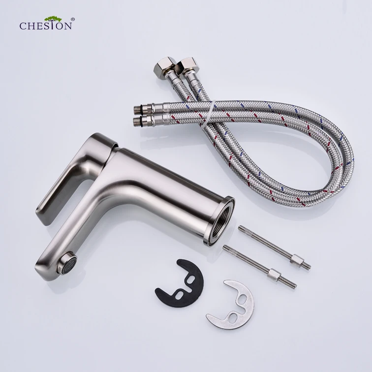 
Kaiping faucet factory bathroom basin mixer single lever hand water mixer 