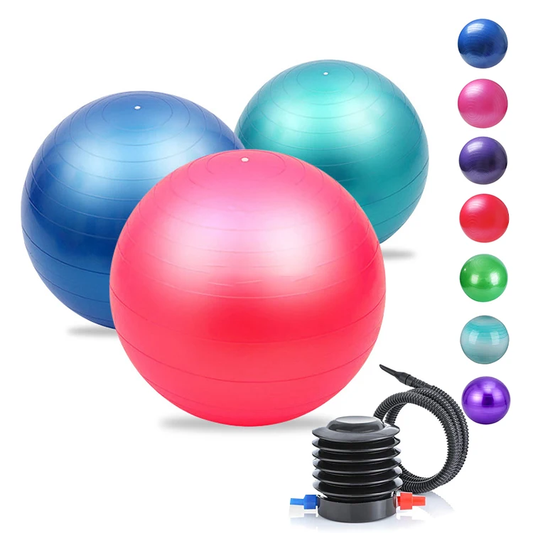 White Red Extra Exercise Gymnastic Pilates Yoga Ball 45cm yoga ball