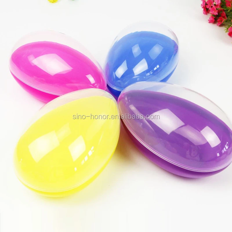 Large Plastic Egg, Jumbo Colorful Easter Eggs, Great Surprise Egg Empty
