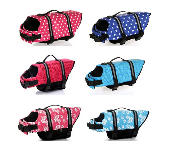 Dog Swimming Supplies Pet Life Jacket Shark Mermaid Swimsuit Dog Swimsuit Safety Suit Dog Summer Clothes