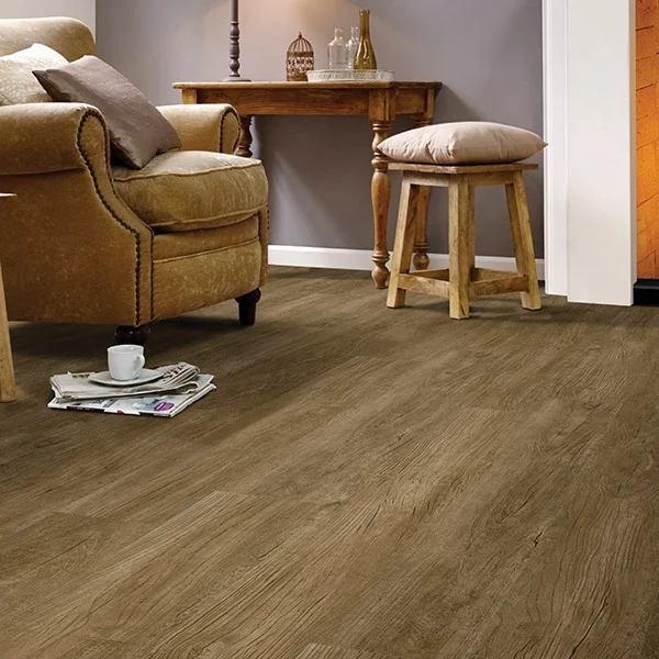 Cost-effective Glue Down Waterproof Gray Oak Flexible Floor Dry Back Vinyl Plank Wood Grain PVC Vinyl Floor for Indoor