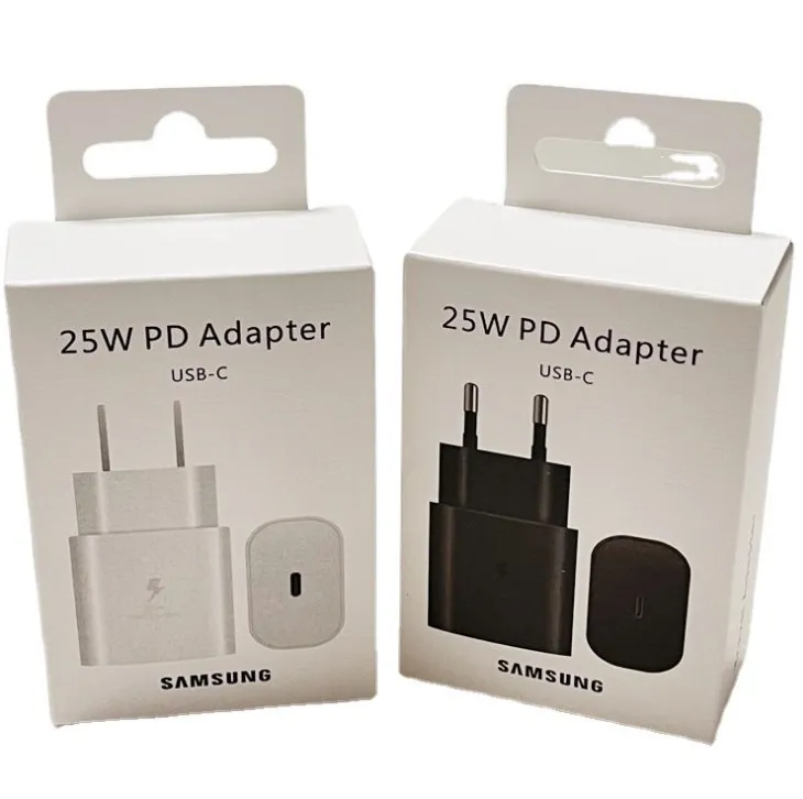 Быстрое зарядное устройство 25 Вт USB PD, Адаптивное быстрое зарядное устройство для samsung galaxy A71 A70 A50 S20 Ultra Note 10