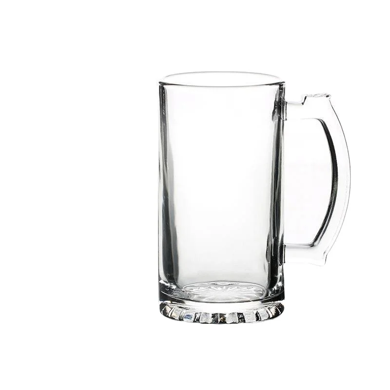 Beer Cup Beverage Juice Cup Large Capacity Glass Vintage Party Transparent Beer Steins Beer Mug 300ml