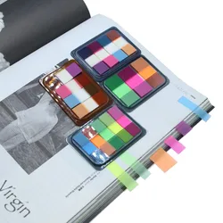 Myway Neon Page Markers Sticky Note Tabs,Colored Index Tabs Flags, Fluorescent Pet Sticky Notes