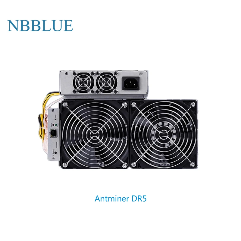 Nbblue предзаказ Antminer DR5 34Th DCR Miner Bitmain Майнер