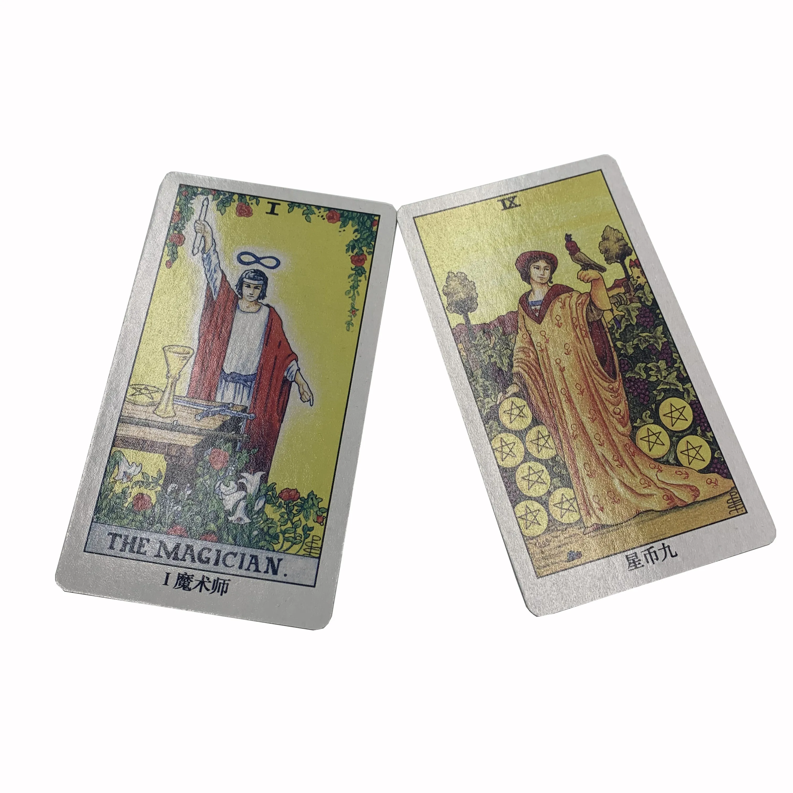 Free Sample Tarot Card With Guidebook High Quality Custom Printed Paper Tarot Oracle Card