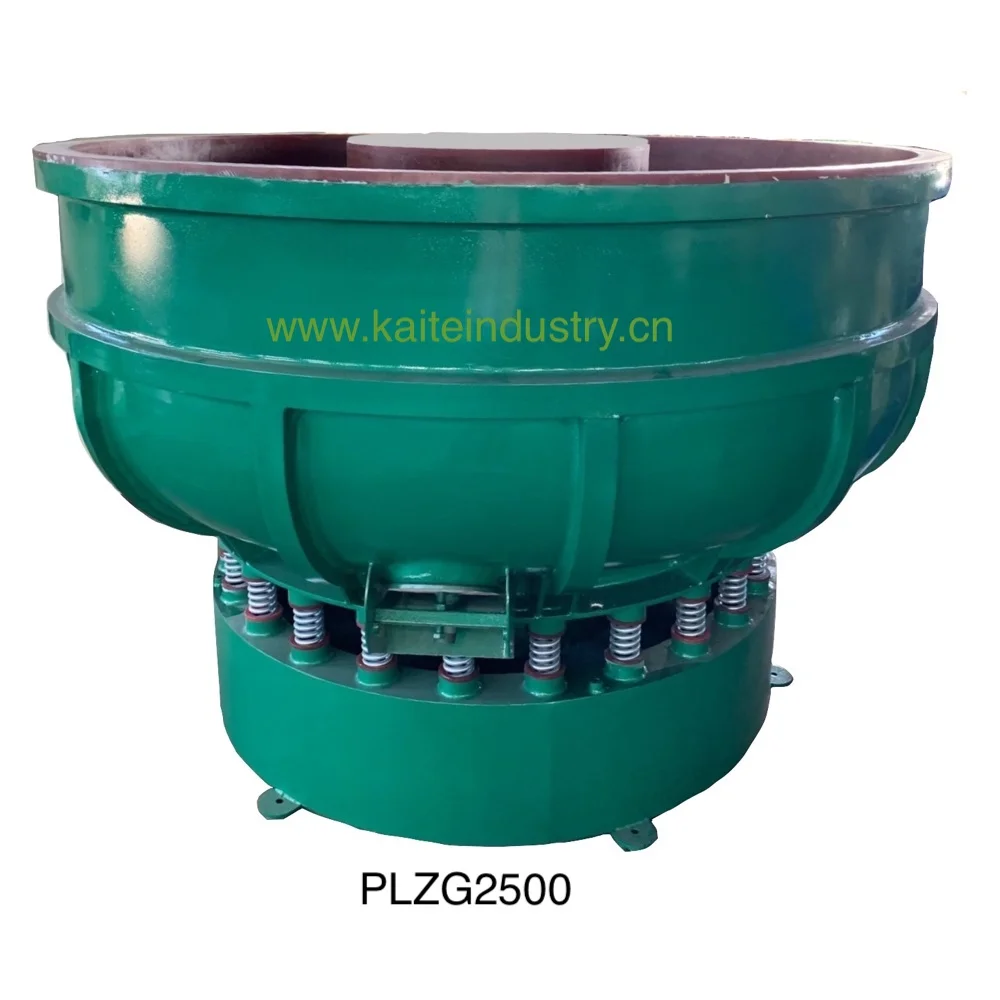 Heavy Duty Bowl Vibratory Finishing Machine Vibratory Deburring Machine  without work pieces Separation
