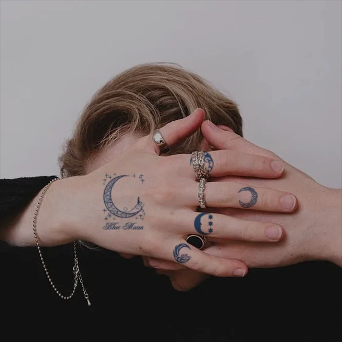 New Arrivals Long Lasting Water Transfer Men Women Realistic Sticker Tattoo Temporary Half Arm