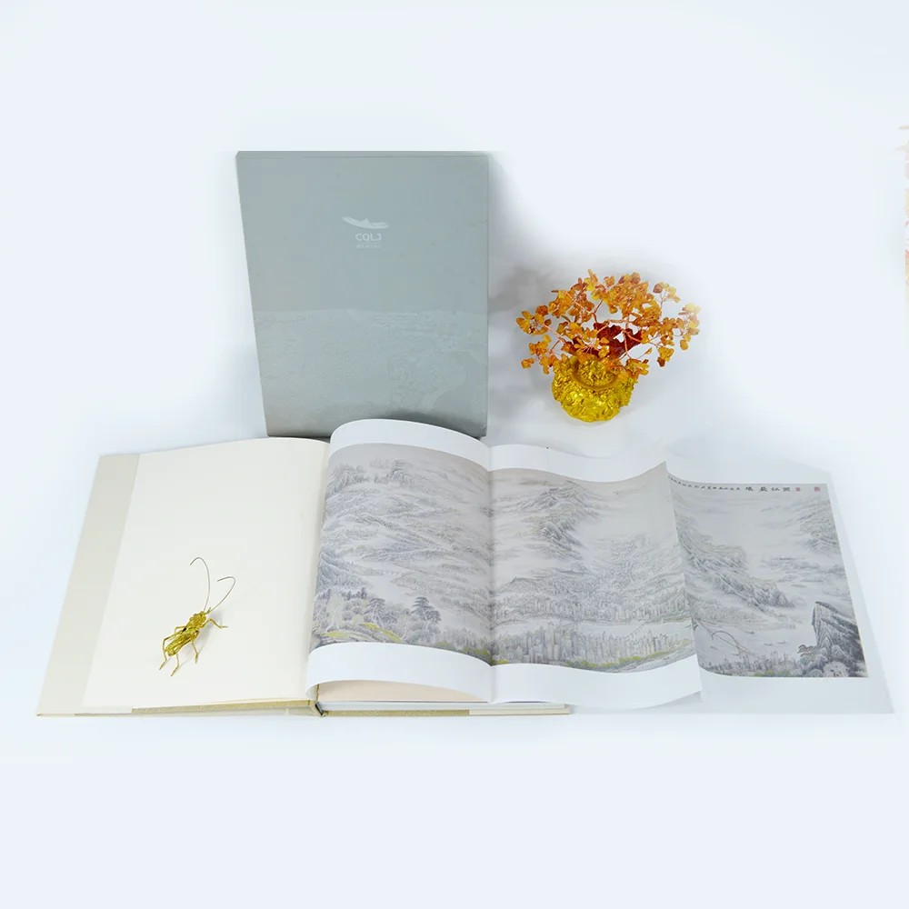 Luxury Giftcard Brochure Flyer Catalog Pamphlet Printing with Matte Lamination