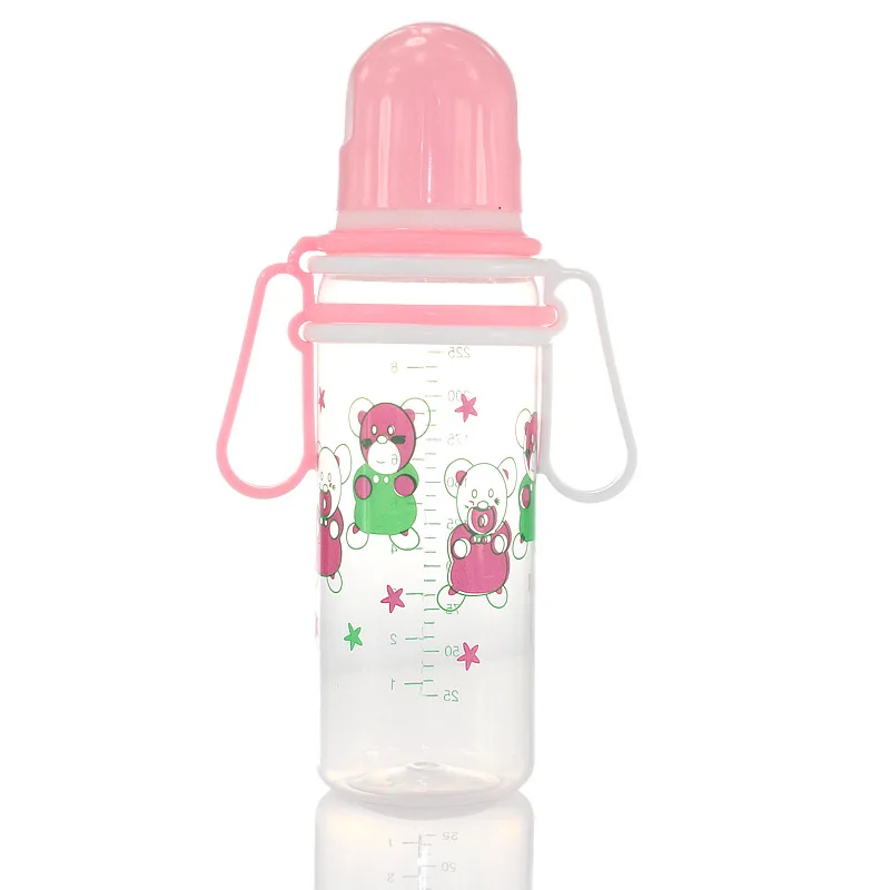 250ml pp baby bottle drinking water feeding anti-fall feeding bottle custom E OM manufacturers wholesale maternal and child supp