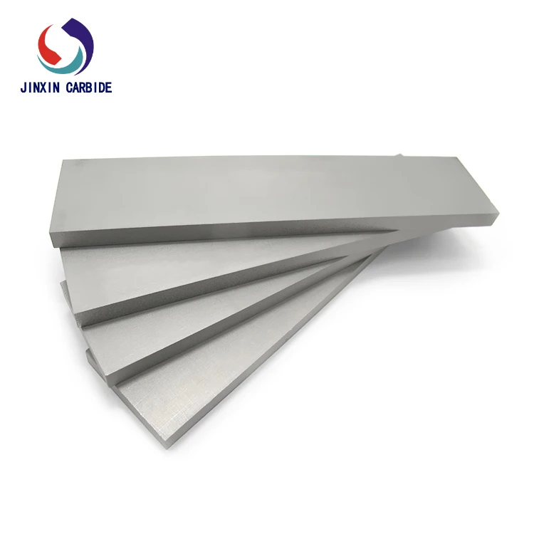 Square Tungsten Carbide Plate YG15 / YG20 for Sale tungsten carbide strip K10  wolfram carbide strips