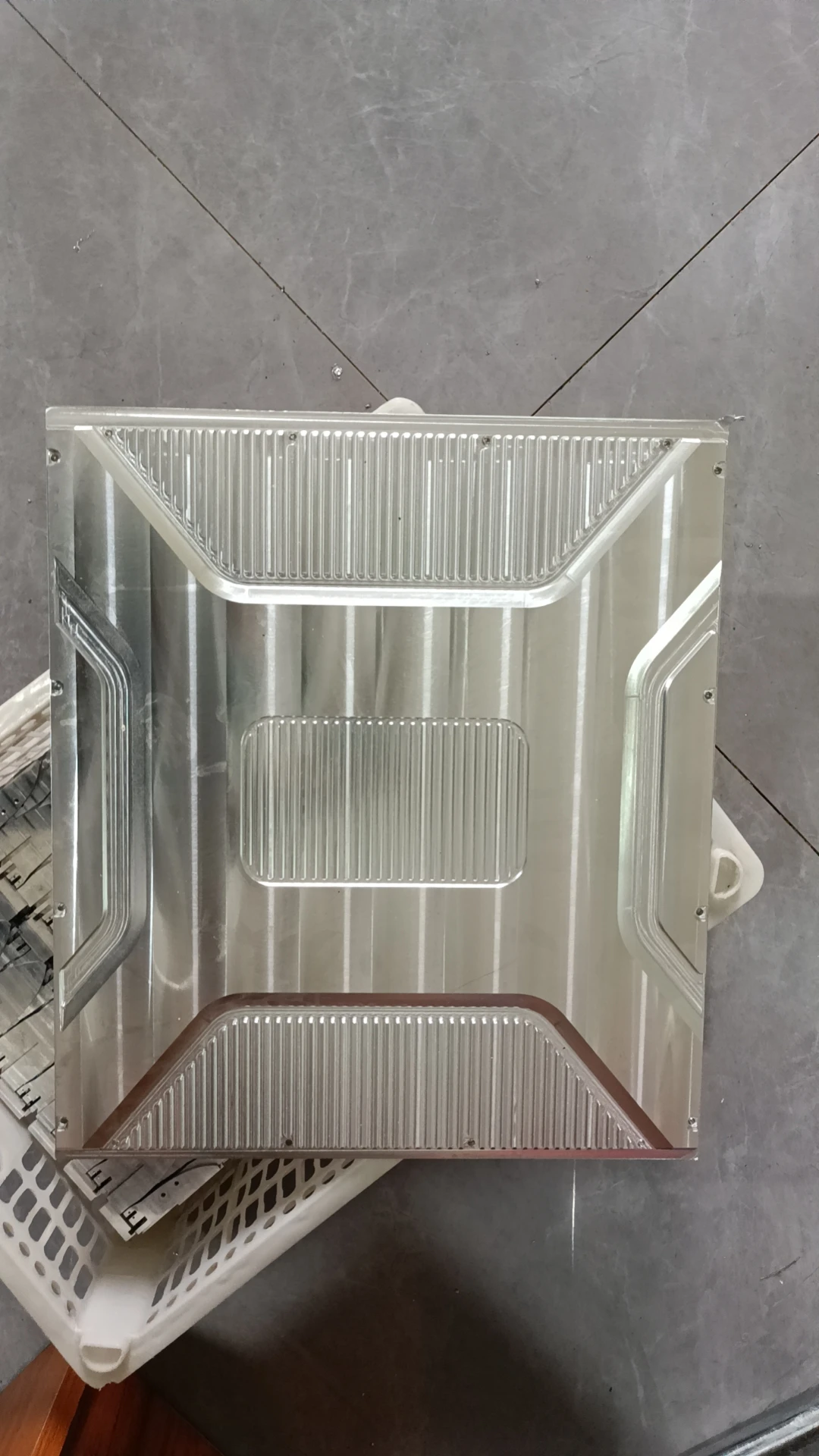 Custom Aluminum Stamping Powder Coating Product Sheet Metal Fabrication