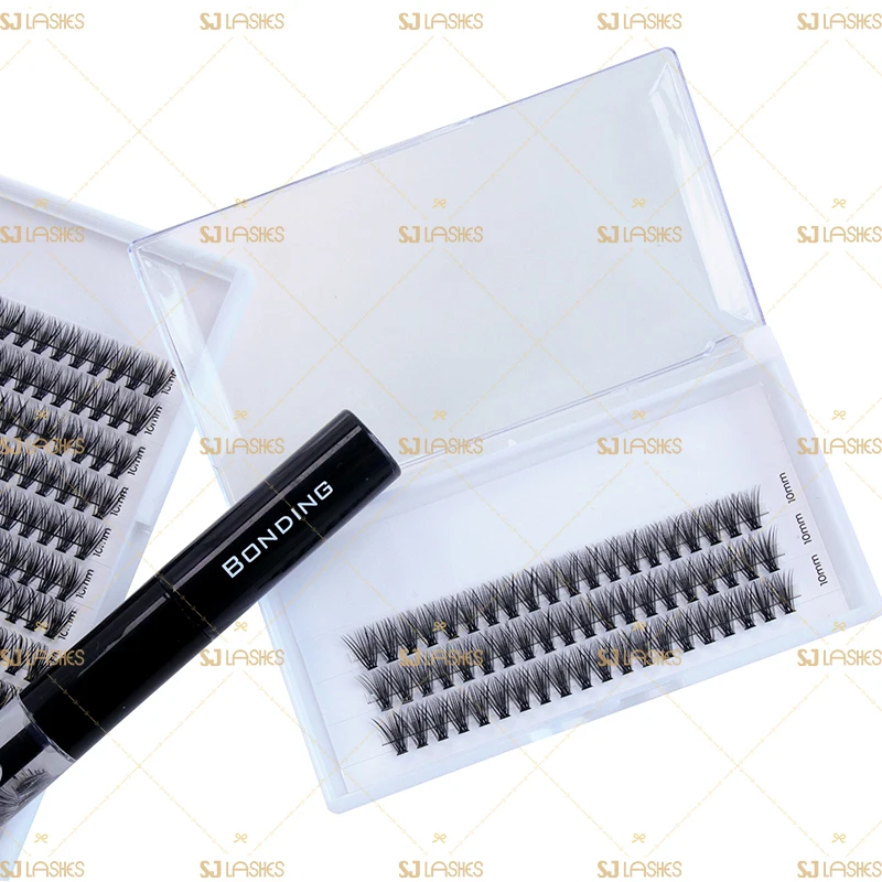 Fluffy 10D 20D Russian Pre Made Volume Fans Lashes Extensions