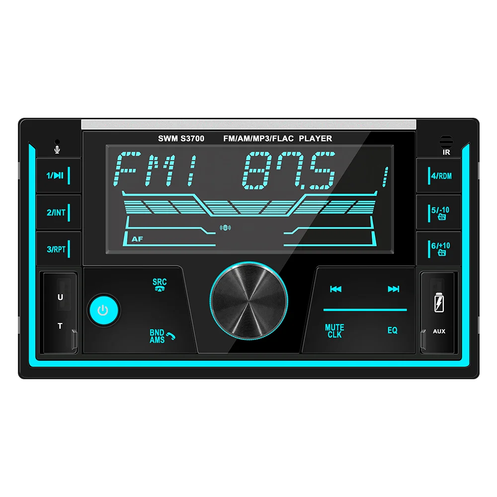 Bestree autoradio reproductor para carro 2 din car stereo radio mp3 player BT two usb  car MP3 player with FM RDS radio