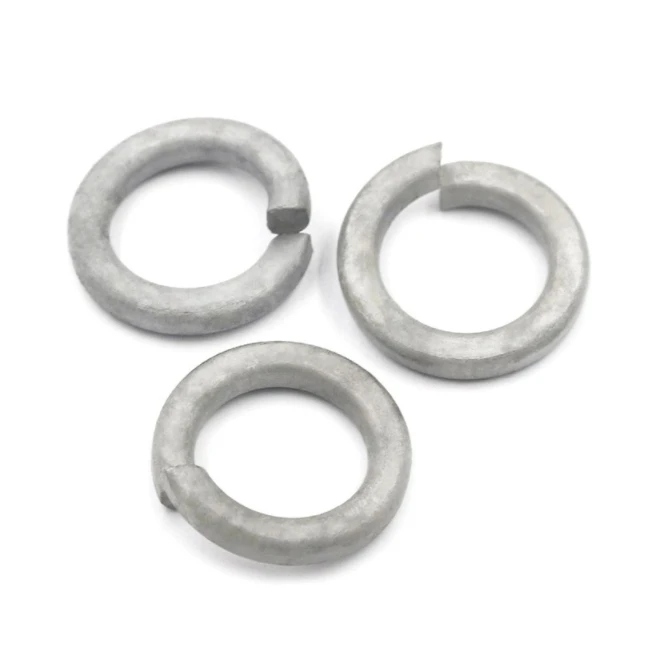 Spring washer hot dip galvanized spring washer 8.8 grade