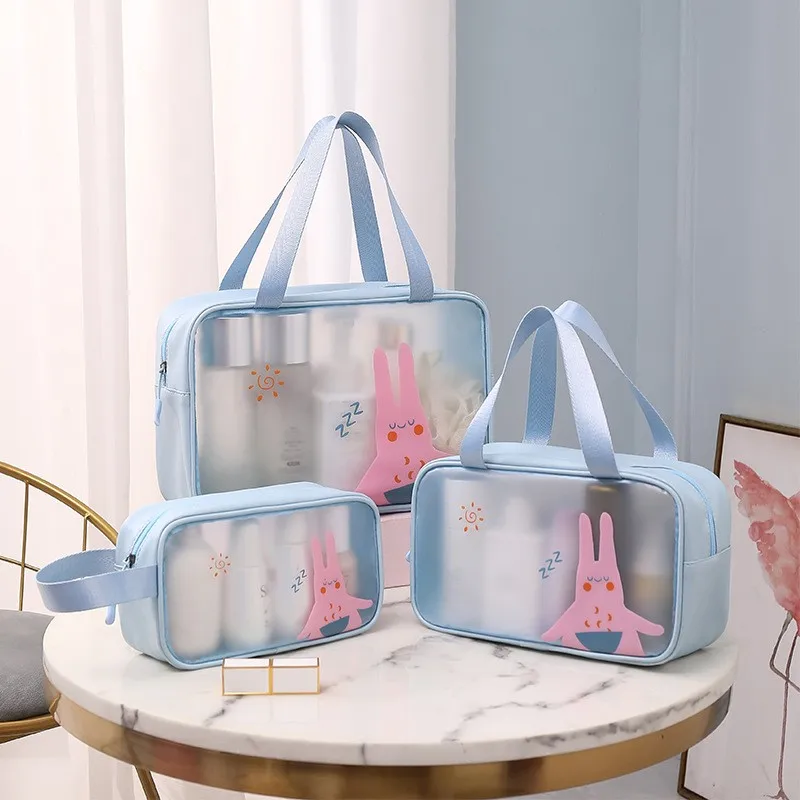Custom LOW MOQ Hanging Hook Water-resistant Makeup Organizer Bags Storage Travel Toiletry Bag