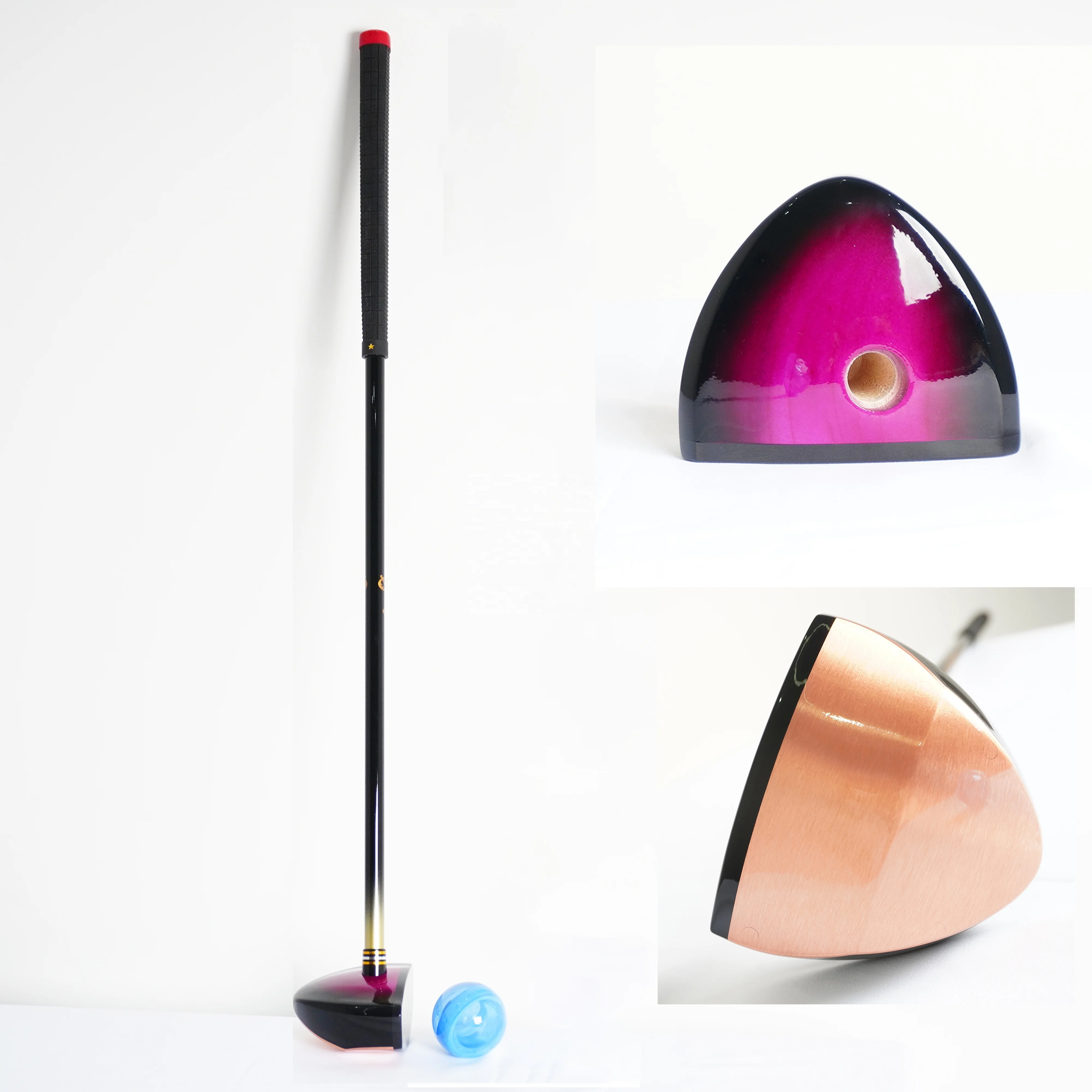 New Arrival Park Golf Head Bottom Brass Copper For Driver Putter Park Golf Club