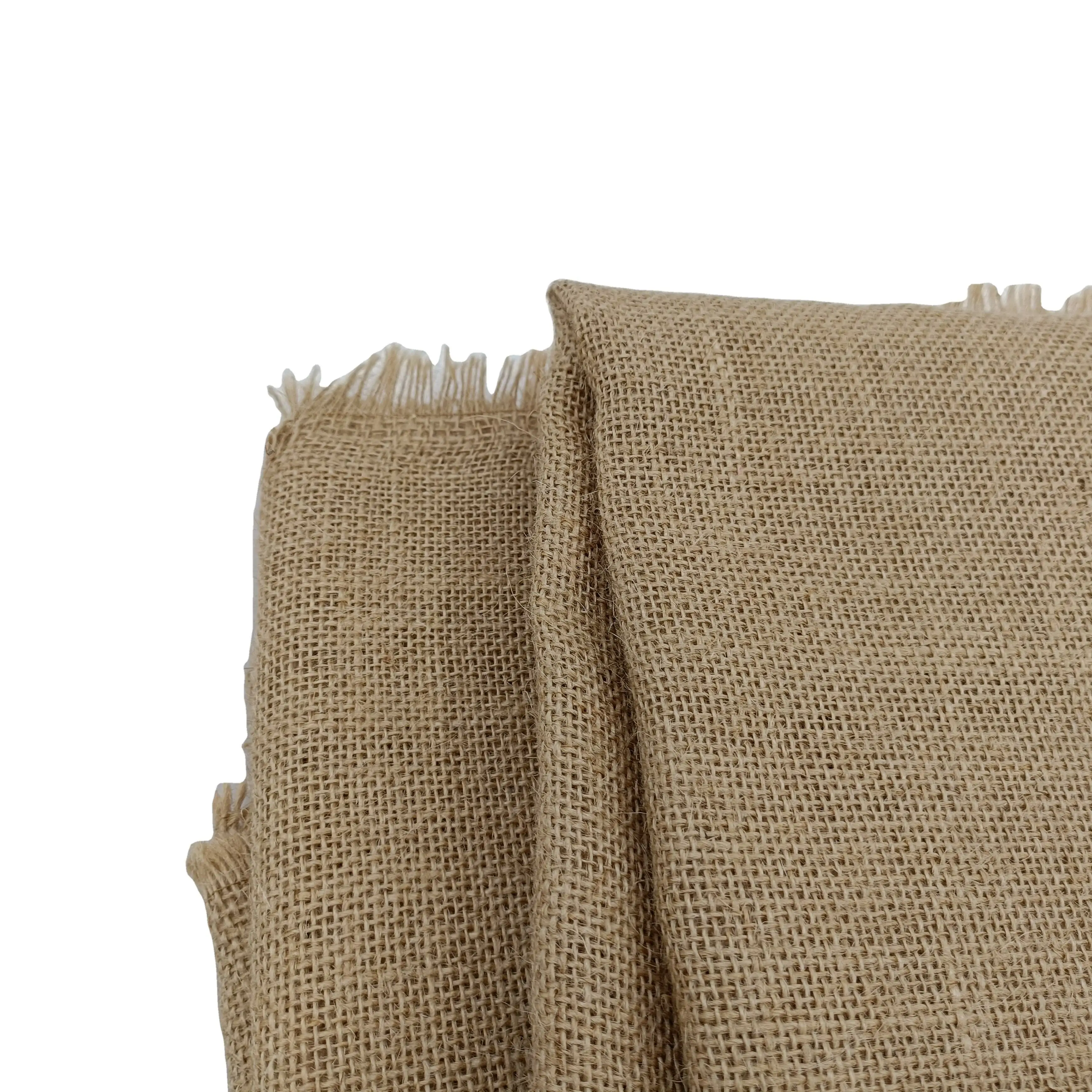 Gunny Cloth Sustainable Heatproof Hessian Fabric 100% Natural Burlap