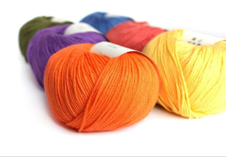 Lotus 10% кашемир, 90% хлопчатобумажная пряжа, производитель пряжи для ручного вязания