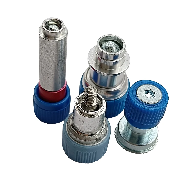 M3 Aluminum Knurling Knob Steel Screw Spring Loaded Captive Panel Screw