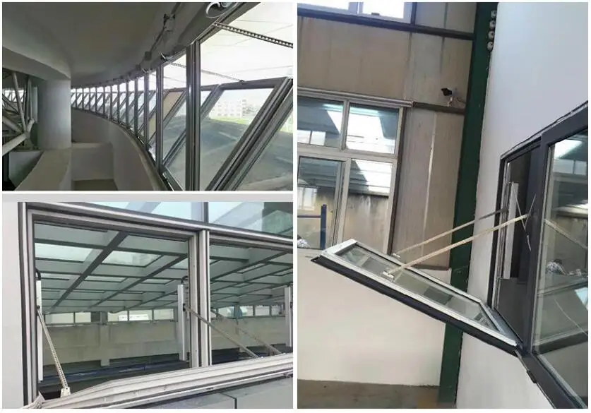 Waterproof IP67 Electric Automatic Tubular Opener Linear Actuator For Large Buildings Skylight&Home Appliance 24V