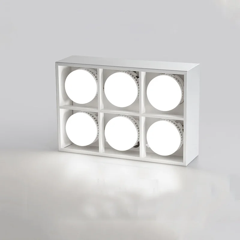 Zhongshan Commercial Lighting Hotel No Main Lights Led Grille Downlight Led Surface Mount Downlight 7W