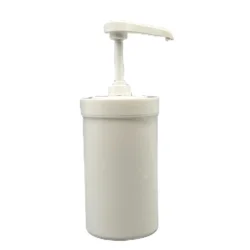 550Ml bottle is suitable for small dose 5cc 8cc 10cc syrup dispensing pump for coffee milk tea food sauce pump with jar