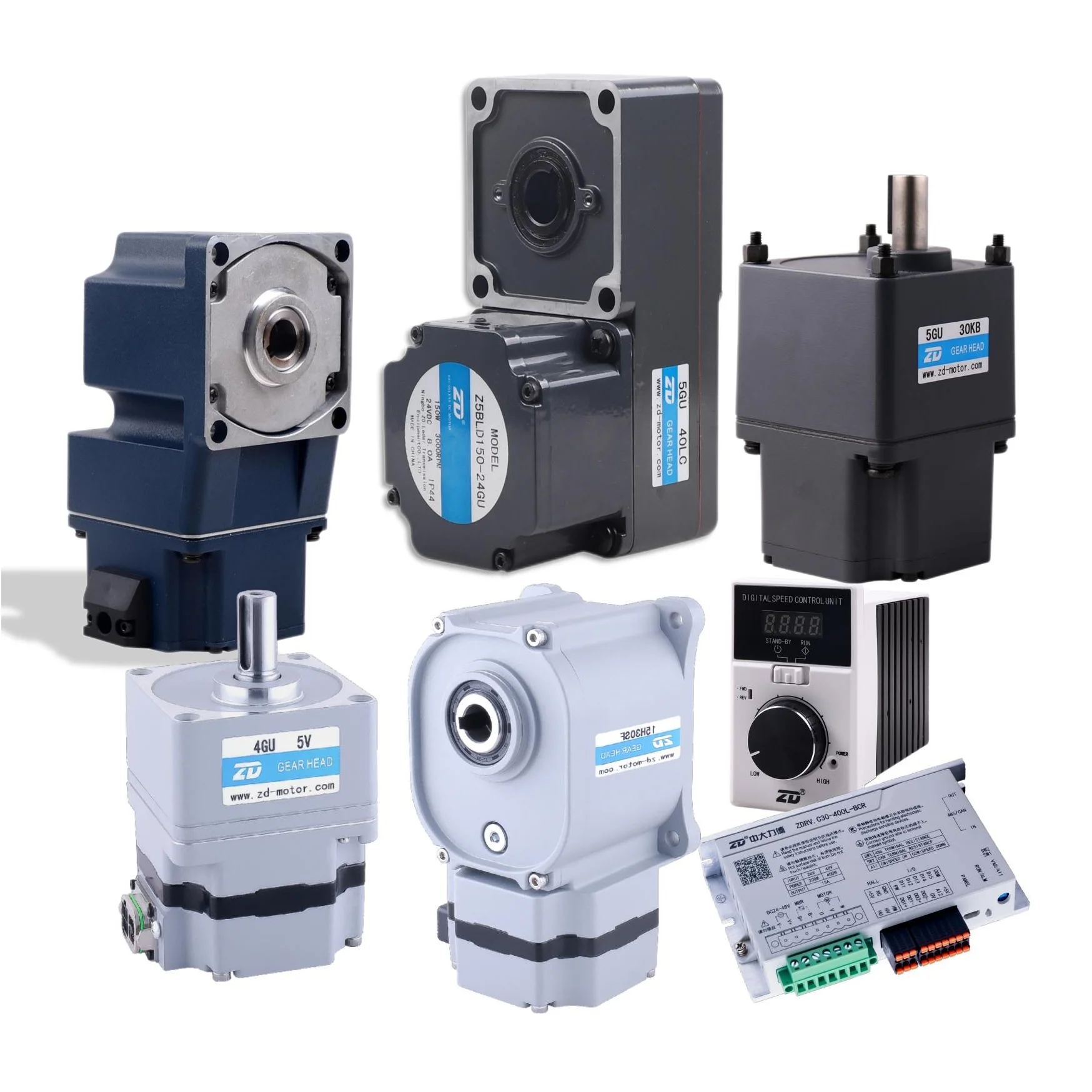 China Made High torque low RPM low noise Compact brushless DC gear motor for Autonomous Mobile Robot (AMR)