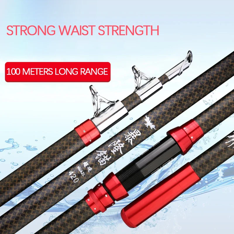 Горячая продажа якорь Удочка дальний морской стержень Супер жесткий супер легкий дорожный удочка