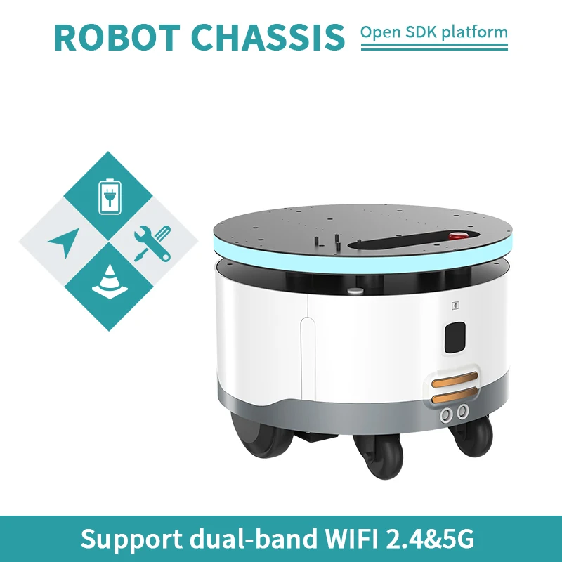 Original Manufacturer Customized Robot Chassis Autonomous Robot Chassis Remote Deployment Chassis For Delivery Robot Car