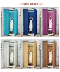 Modern Inexpensive Portable Locker Mobile Home Wall Mounted Dressing Room Fitting Room
