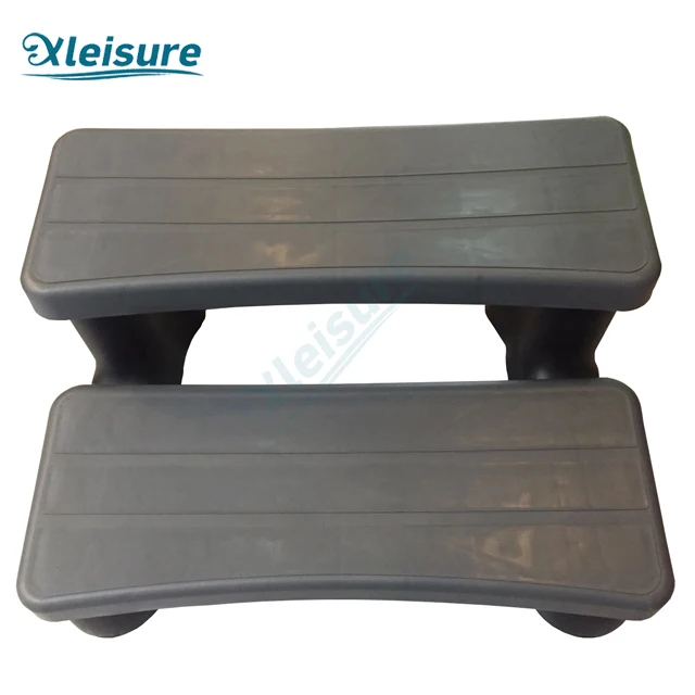 Toughened PP Outdoor Spa Accessories Hot Tub 2-tier Step Whirlpool Universal walk-in Steps