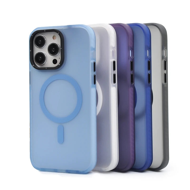 Wholesale Price For Magsafe Case For iPhone 14 13 Pro Magnetic PC TPU Hybrid Fast Charging Case For iPhone 14 Pro max Phone Case