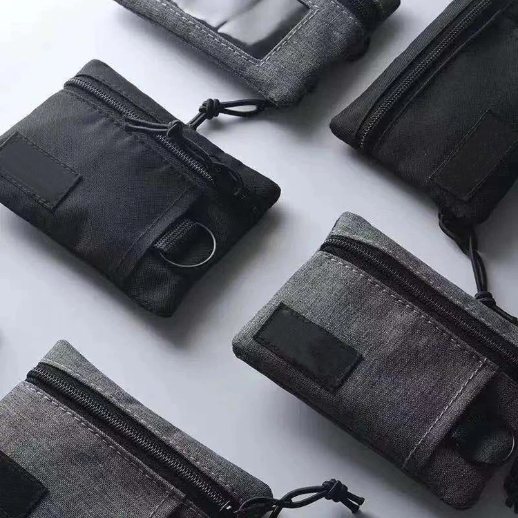 Multifunctional Custom Printed Wallet Credit Card Billetera Oxford Change Pocket Minimal Wallet Purse Other Wallets & Holders