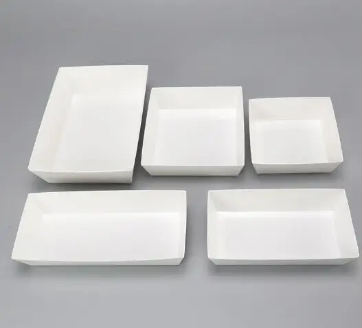 Chinese Takeout Containers Kraft Brown Cardboard Paper Togo Take Out Boxes Biodegradable Eco To go Food For Restaurants Catering