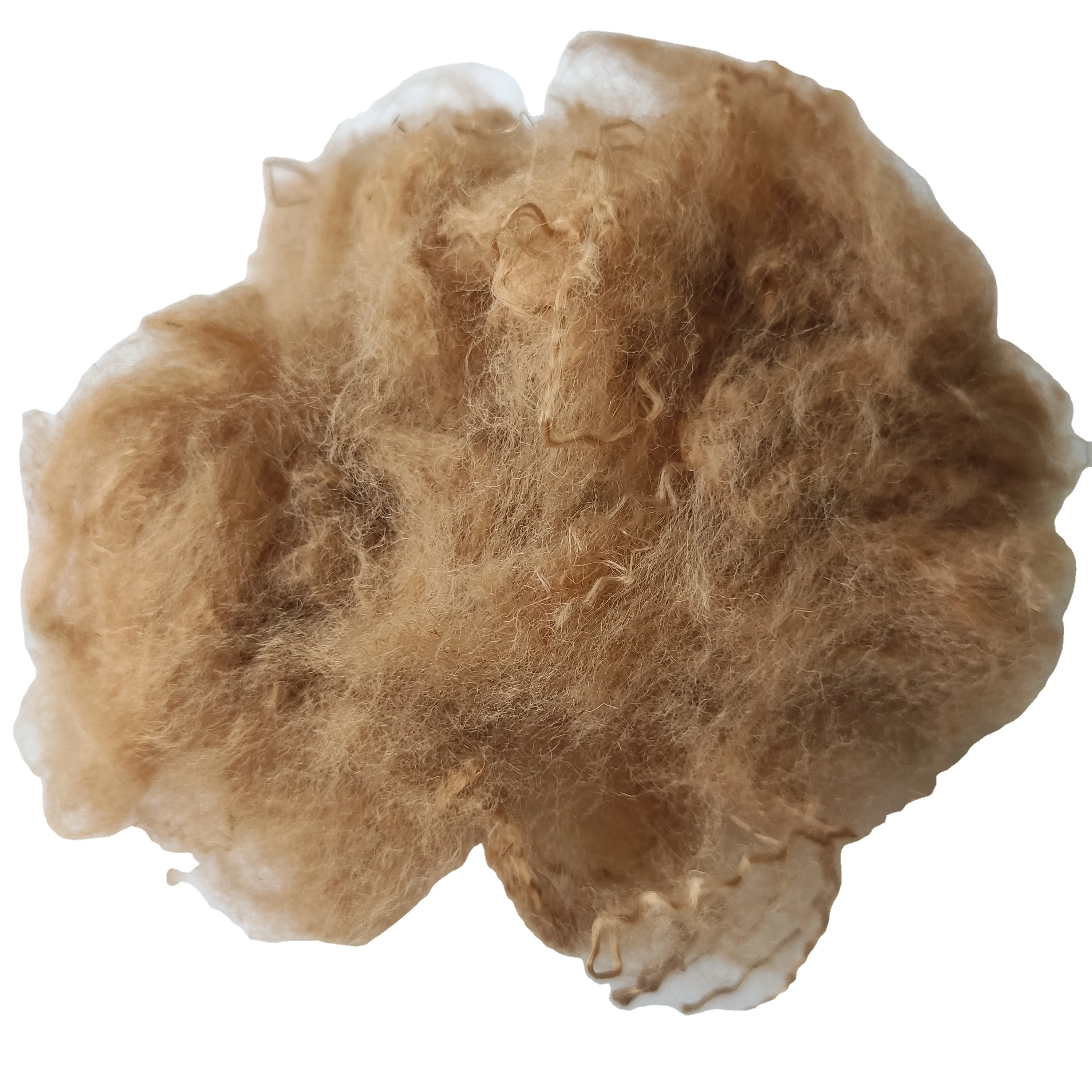 GOOD QUALITY SUPER COARSE DENIER POLYESTER STAPLE FIBER FOR SCOURING PAD