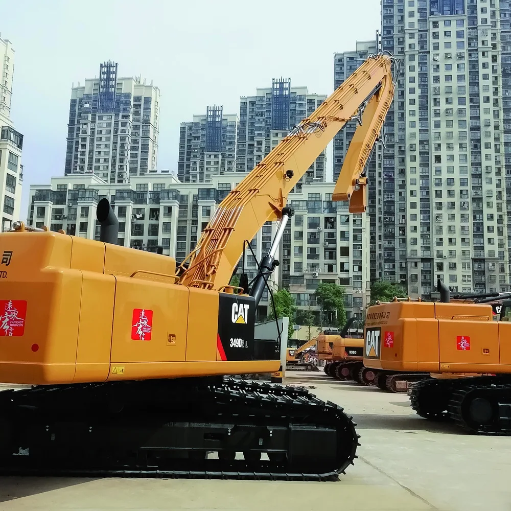 Sheet Pile Driving Machine Ditching Hydraulic Vibratory Hammer Excavator Pile Driver Long Reach