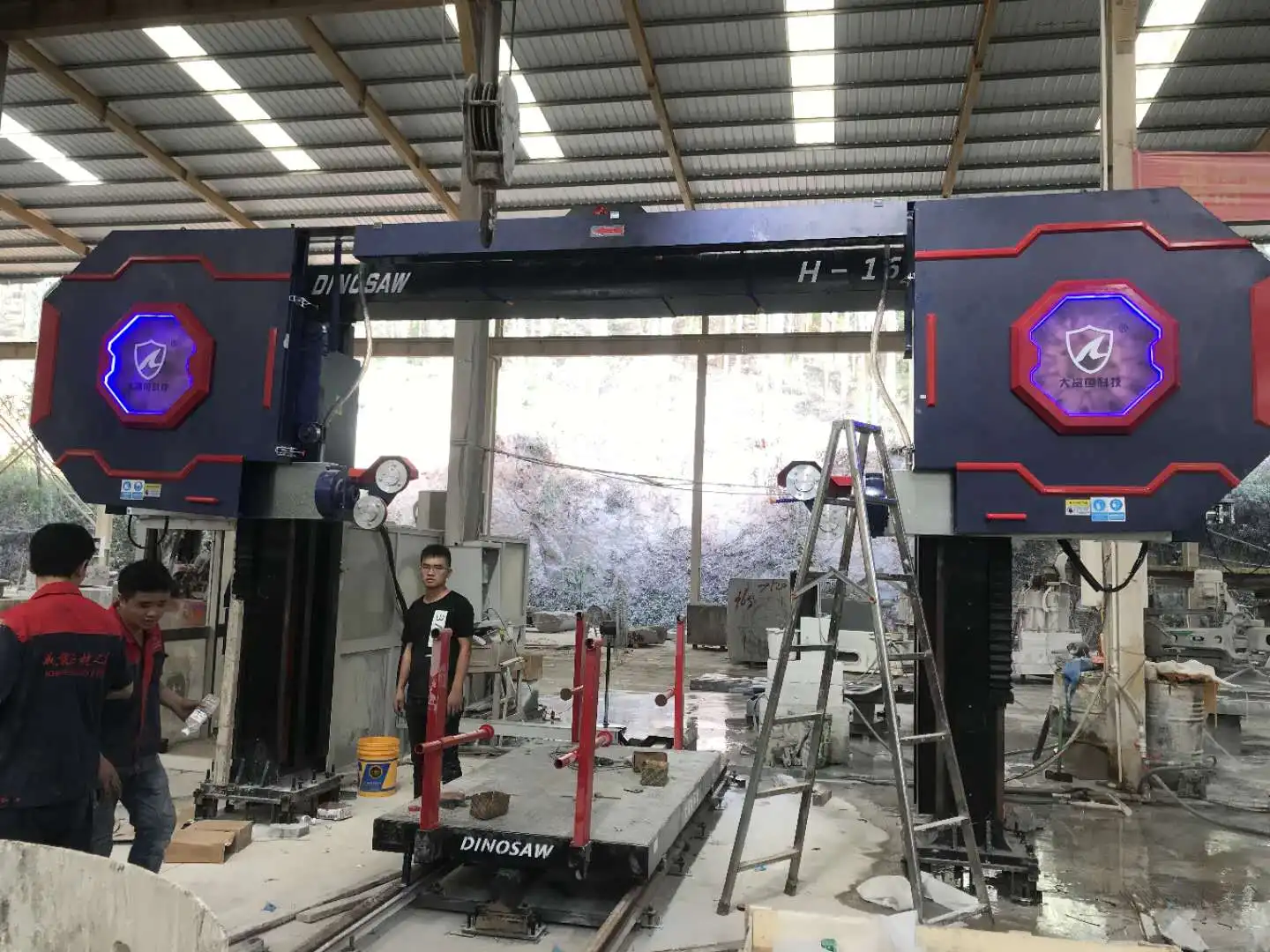 Xiamen machine for stone cutting marble granite cutter Numerical Control Stone Wire Saw Machine