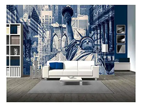 
3d Canvas Wall Murals Home Decor Removable Paper Stickers Decoration Adhesive Wallpaper Fabric Wall Art 