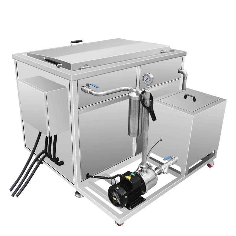 Railway Maintenance Ultrasonic Cleaner for Train engine Carbon dust Oil Grease Rust Ultrasound Cleaning Machine CR-1144G 960L