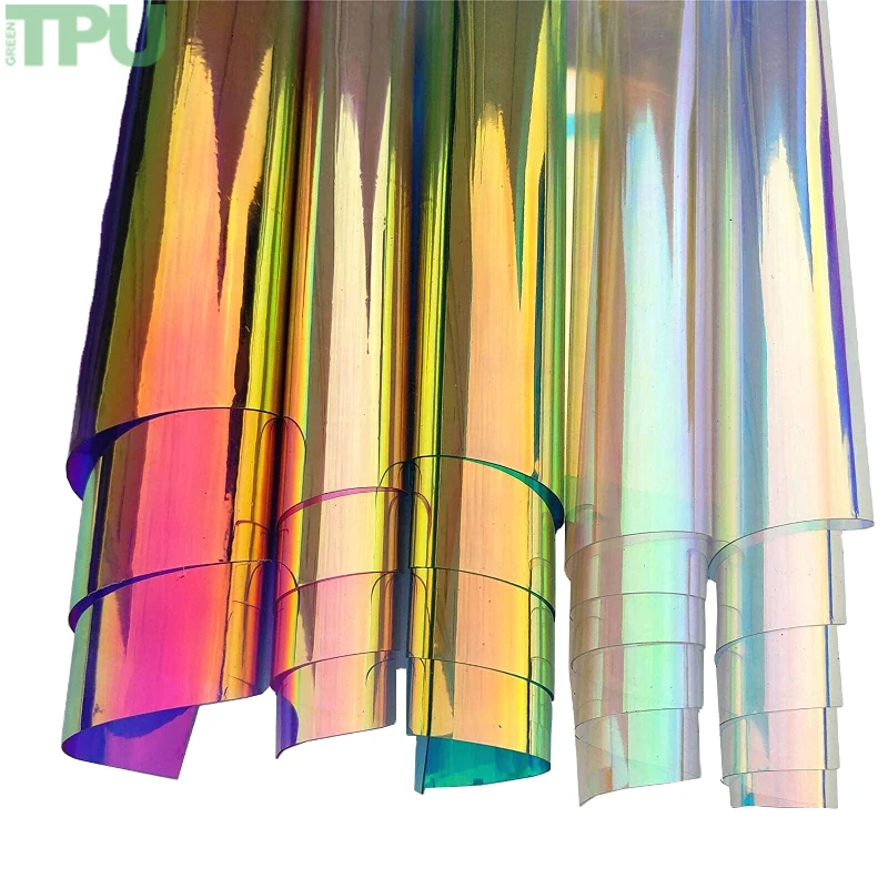 Пленка из ТПУ, самые популярные цветные листы из ТПУ для голографической косметики из ТПУ